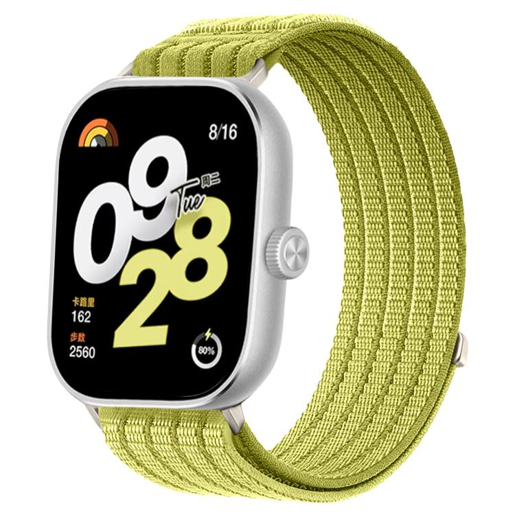 Cloud-Feel Breathable Nylon Woven Metal Head Watch Band, For Xiaomi Band 10 Pro / 9 Pro / Redmi Watch 6