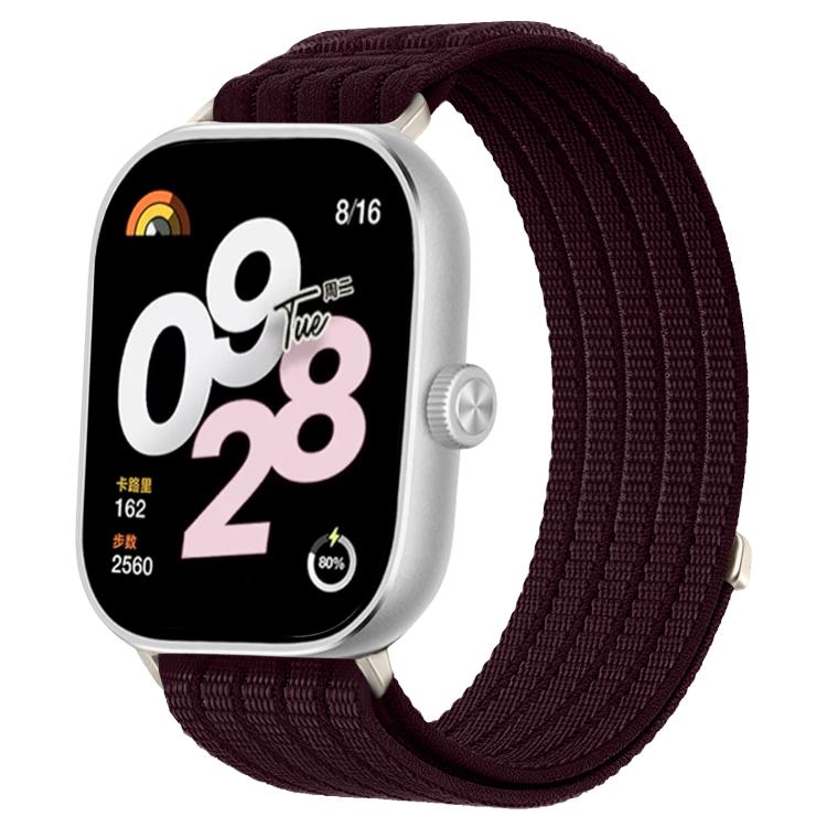 Cloud-Feel Breathable Nylon Woven Metal Head Watch Band, For Xiaomi Band 10 Pro / 9 Pro / Redmi Watch 6
