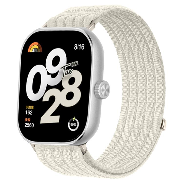 Cloud-Feel Breathable Nylon Woven Metal Head Watch Band, For Xiaomi Band 10 Pro / 9 Pro / Redmi Watch 6