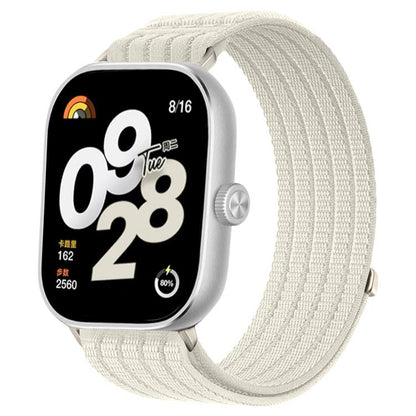 Cloud-Feel Breathable Nylon Woven Metal Head Watch Band, For Xiaomi Band 10 Pro / 9 Pro / Redmi Watch 6