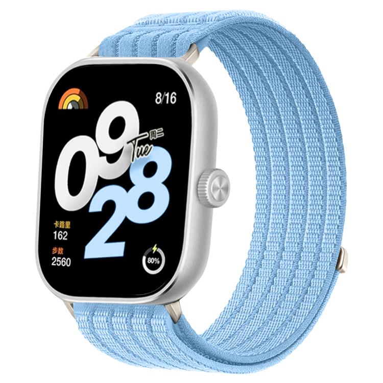 Cloud-Feel Breathable Nylon Woven Metal Head Watch Band, For Xiaomi Band 10 Pro / 9 Pro / Redmi Watch 6