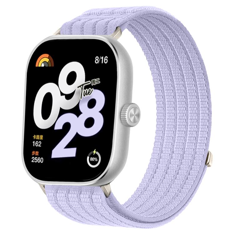 Cloud-Feel Breathable Nylon Woven Metal Head Watch Band, For Xiaomi Band 10 Pro / 9 Pro / Redmi Watch 6