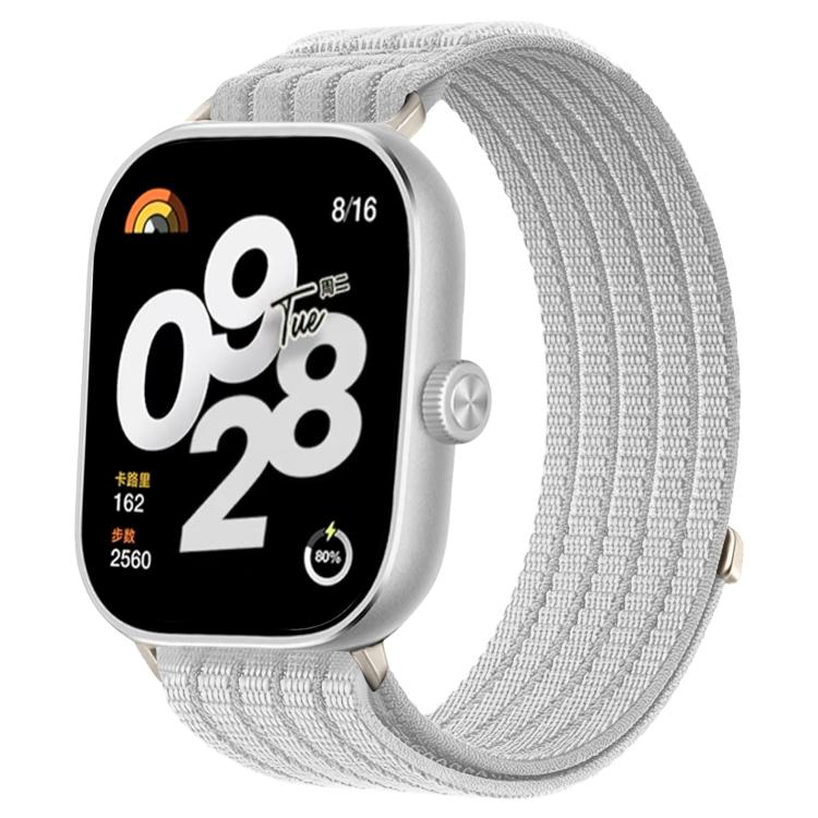 Cloud-Feel Breathable Nylon Woven Metal Head Watch Band, For Xiaomi Band 10 Pro / 9 Pro / Redmi Watch 6