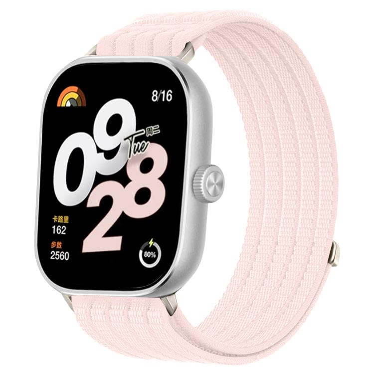 Cloud-Feel Breathable Nylon Woven Metal Head Watch Band, For Xiaomi Band 10 Pro / 9 Pro / Redmi Watch 6