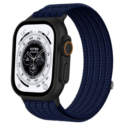 Cloud-Feel Breathable Nylon Woven Metal Head Watch Band, For Apple Watch 46mm / 49mm / 45mm / 44mm, For Apple Watch 42mm / 41mm / 40mm / 38mm