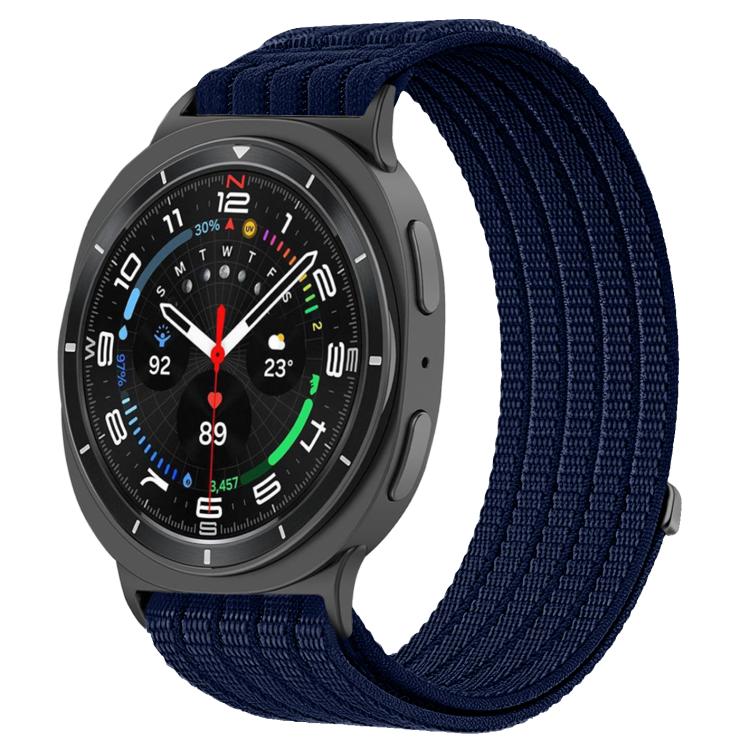 Cloud-Feel Breathable Nylon Woven Metal Head Watch Band, For Samsung Galaxy Watch8 / Watch8 Classic