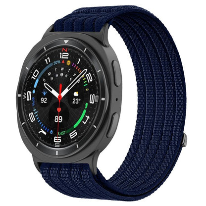 Cloud-Feel Breathable Nylon Woven Metal Head Watch Band, For Samsung Galaxy Watch8 / Watch8 Classic
