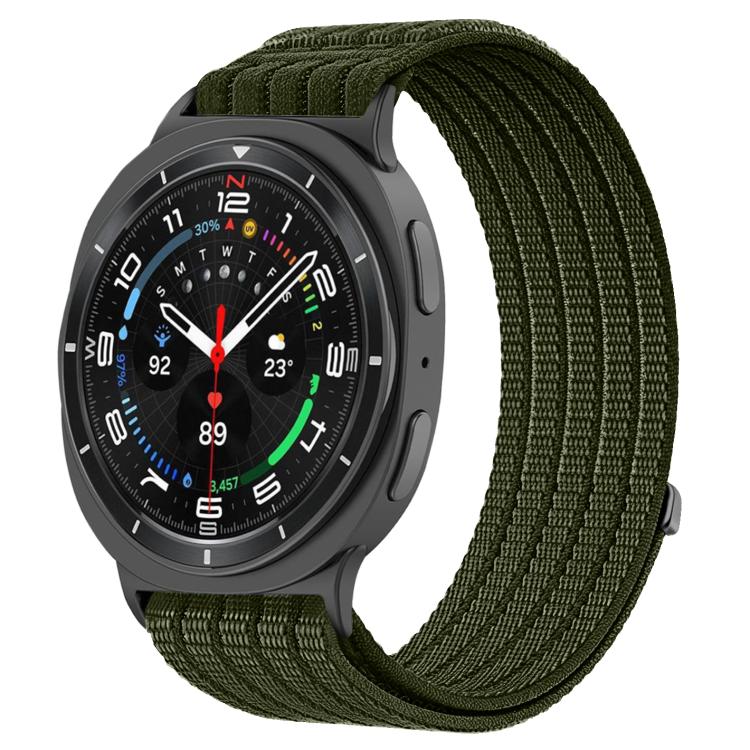 Cloud-Feel Breathable Nylon Woven Metal Head Watch Band, For Samsung Galaxy Watch8 / Watch8 Classic