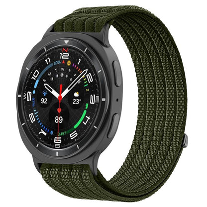 Cloud-Feel Breathable Nylon Woven Metal Head Watch Band, For Samsung Galaxy Watch8 / Watch8 Classic