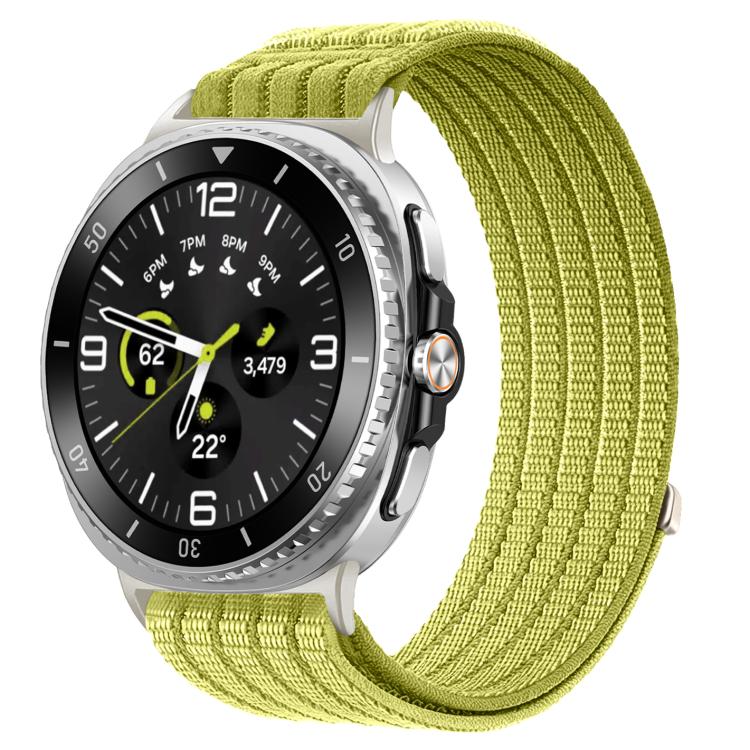 Cloud-Feel Breathable Nylon Woven Metal Head Watch Band, For Samsung Galaxy Watch8 / Watch8 Classic