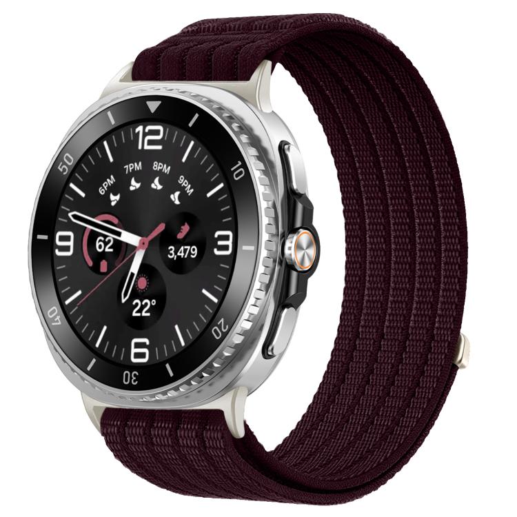 Cloud-Feel Breathable Nylon Woven Metal Head Watch Band, For Samsung Galaxy Watch8 / Watch8 Classic