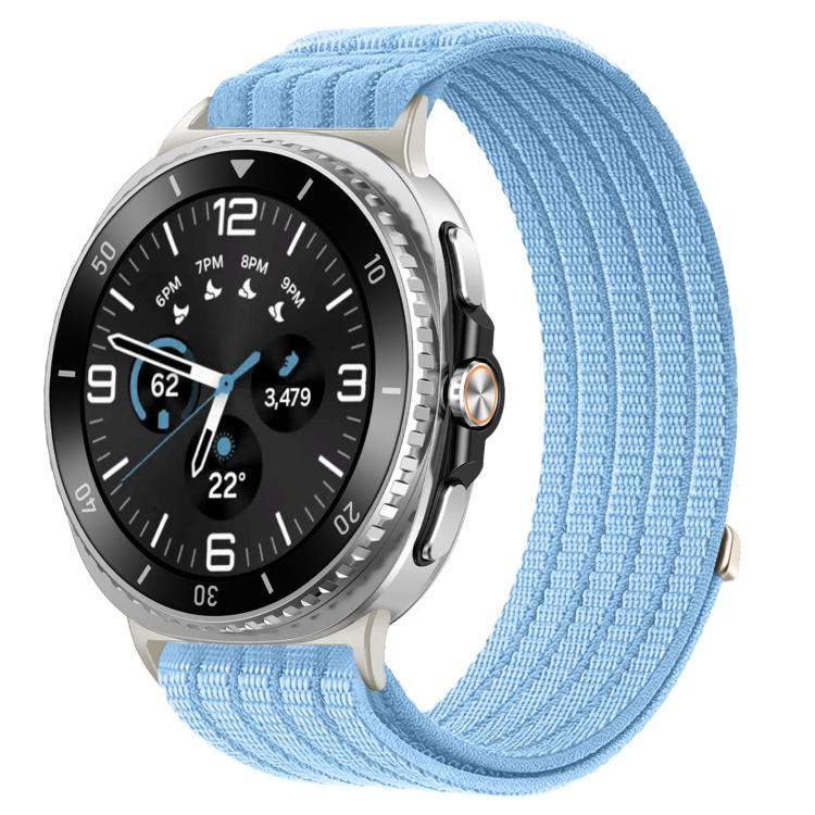 Cloud-Feel Breathable Nylon Woven Metal Head Watch Band, For Samsung Galaxy Watch8 / Watch8 Classic