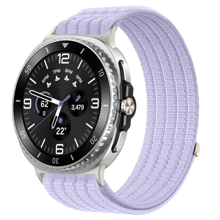 Cloud-Feel Breathable Nylon Woven Metal Head Watch Band, For Samsung Galaxy Watch8 / Watch8 Classic