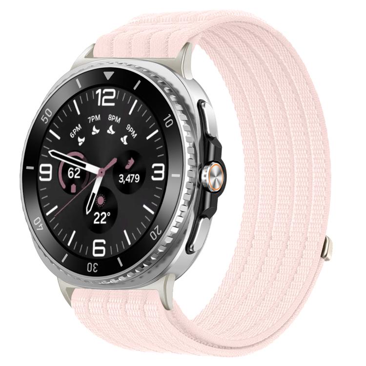 Cloud-Feel Breathable Nylon Woven Metal Head Watch Band, For Samsung Galaxy Watch8 / Watch8 Classic