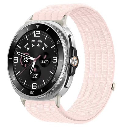 Cloud-Feel Breathable Nylon Woven Metal Head Watch Band, For Samsung Galaxy Watch8 / Watch8 Classic