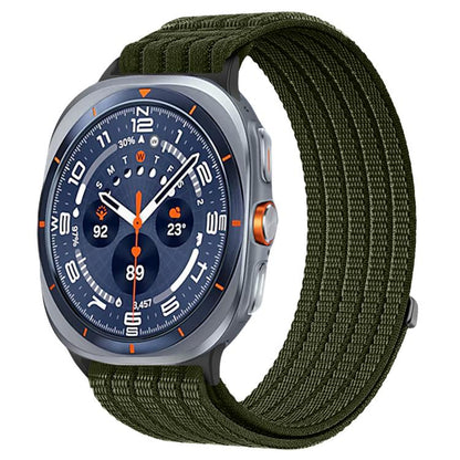 Cloud-Feel Breathable Nylon Woven Metal Head Watch Band, For Samsung Galaxy Watch Ultra 47mm / Ultra 2025