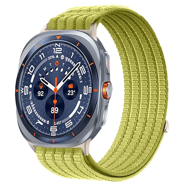 Cloud-Feel Breathable Nylon Woven Metal Head Watch Band, For Samsung Galaxy Watch Ultra 47mm / Ultra 2025