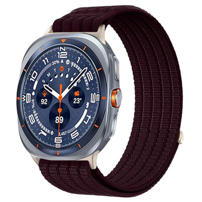 Cloud-Feel Breathable Nylon Woven Metal Head Watch Band, For Samsung Galaxy Watch Ultra 47mm / Ultra 2025