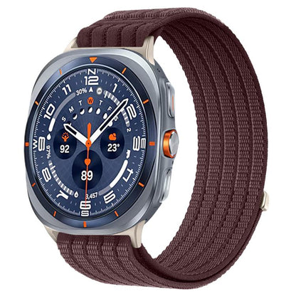 Cloud-Feel Breathable Nylon Woven Metal Head Watch Band, For Samsung Galaxy Watch Ultra 47mm / Ultra 2025