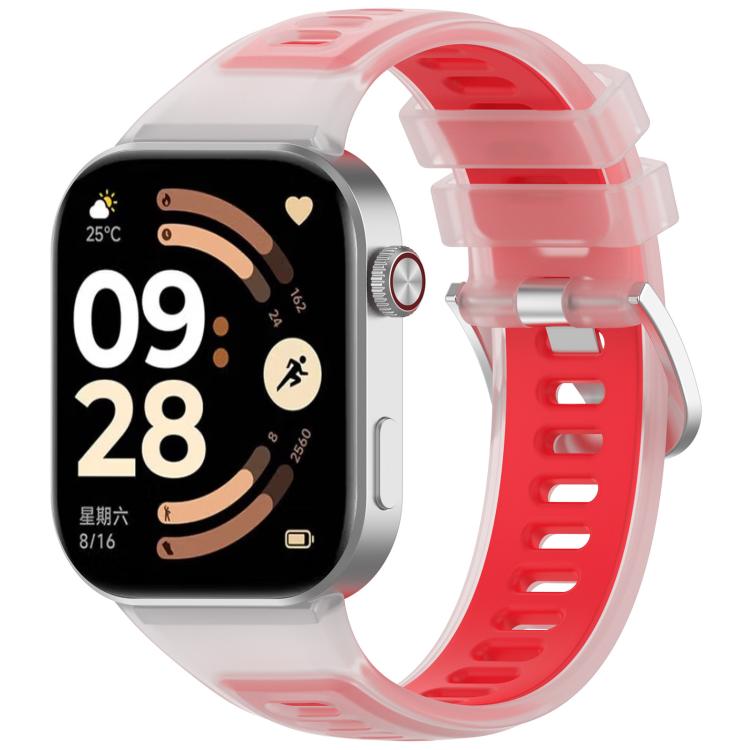 Translucent Jelly Silicone Watch Band, For Xiaomi Band  10 Pro / Redmi Watch 6 / 5