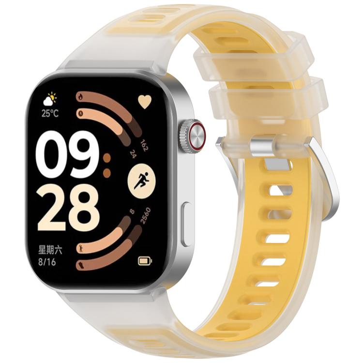 Translucent Jelly Silicone Watch Band, For Xiaomi Band  10 Pro / Redmi Watch 6 / 5