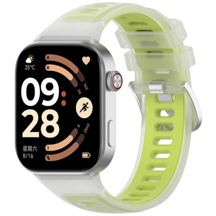 Translucent Jelly Silicone Watch Band, For Xiaomi Band  10 Pro / Redmi Watch 6 / 5
