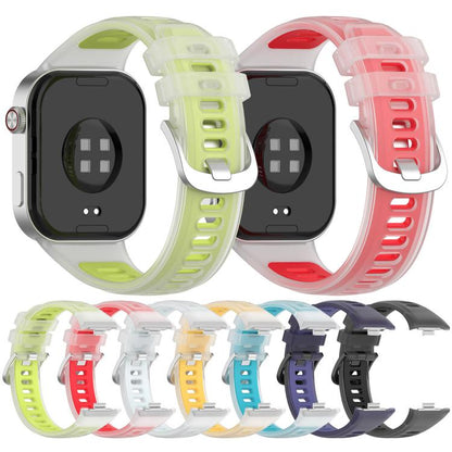Translucent Jelly Silicone Watch Band, For Xiaomi Band  10 Pro / Redmi Watch 6 / 5