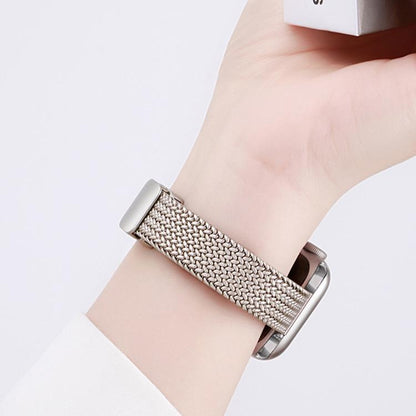Slim Mesh Fold Magnetic Buckle Stainless Steel Watch Band, For Apple Watch 46mm / 49mm / 45mm / 44mm, For Apple Watch 42mm / 41mm / 40mm / 38mm