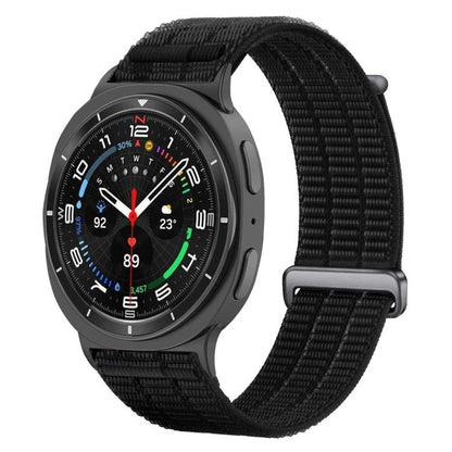 Double-Link Cloud-Feel Breathable Nylon Loop Metal Head Watch Band, For Samsung Galaxy Watch8 / Watch8 Classic