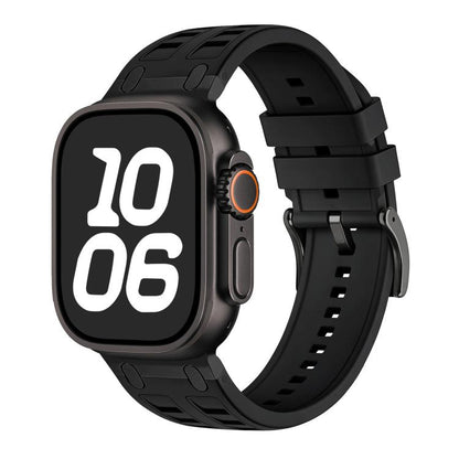 Vibrant Contrast Color Silicone Watch Band, For Apple Watch 46mm / 49mm / 45mm / 44mm, For Apple Watch 42mm / 41mm / 40mm / 38mm