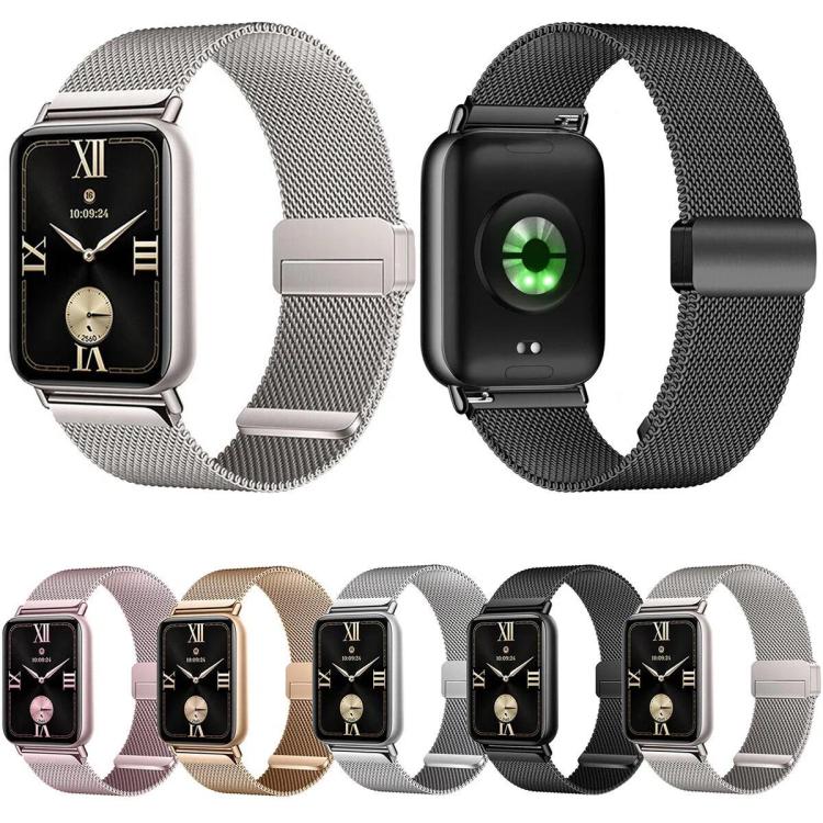 Milanese Magnetic Buckle Stainless Steel Watch Band, For Xiaomi Band 10 Pro / Redmi Watch 6 / Watch 5