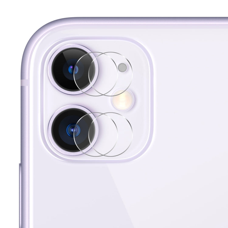 2 PCS ENKAY Hat-Prince 0.2mm 9H 2.15D Round Edge Rear Camera Lens Tempered Glass Film for, iPhone 11 Pro, iPhone 11, iPhone 11 Pro Max