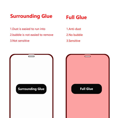 2PCS ENKAY Hat-prince Full Glue 0.26mm 9H 2.5D Tempered Glass Full Coverage Film, For iPhone 11 / iPhone XR, For iPhone 11 Pro / XS / X, For iPhone 11 Pro Max / XS Max
