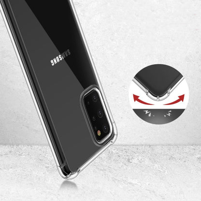 For Galaxy S11e Four-Corner Anti-Drop Ultra-Thin Transparent TPU Phone Case, For Galaxy S20 Ultra