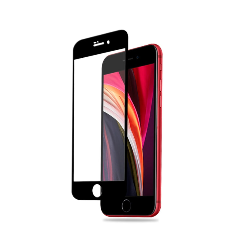 For iPhone SE 2020 2pcs mocolo 0.33mm 9H 2.5D Full Glue Tempered Glass Film, 2pcs