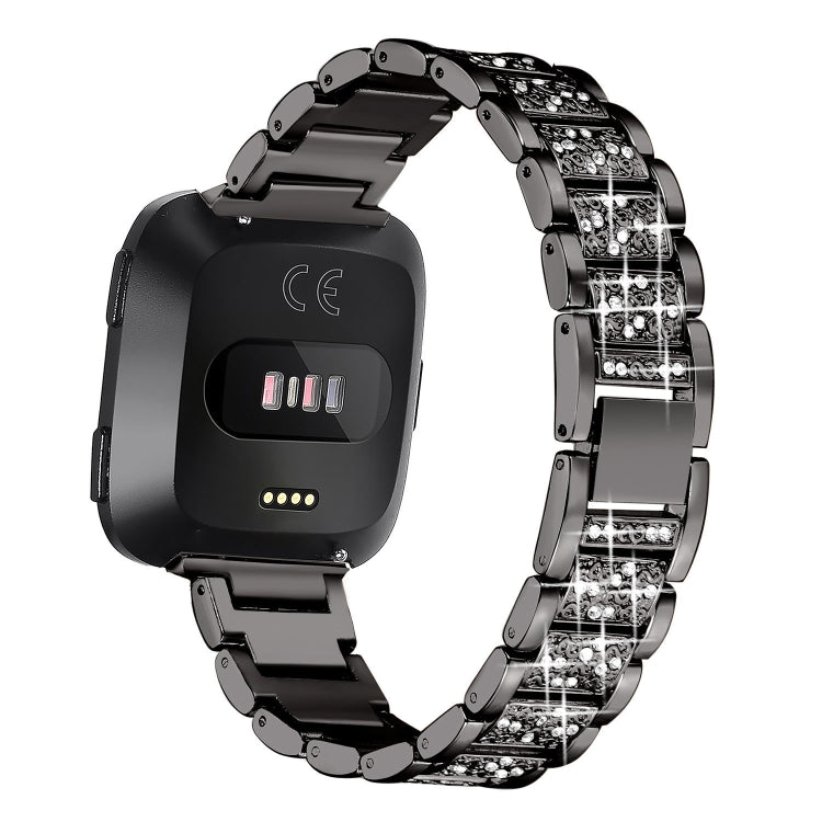 For Huami 1 / Huami 2 / Ticwatch1 / Ticwatch Pro / Samsung Galaxy Watch 46mm / Samsung S3 / Huawei Watch2 Pro / Huawei GT / Huawei Glory Magic Full Diamond Models Metal Inlay Universal 22MM Strap, Black, Silver, Gold, Rose Gold
