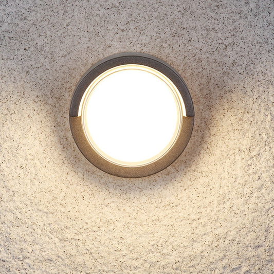 10W 3000K Patio Porch Garden Light Outdoor IP54 Waterproof LED Wall Lamp, 13cm Round Shape, 13cm Square Shape, 16cm Round Shape, 16cm Square Shape