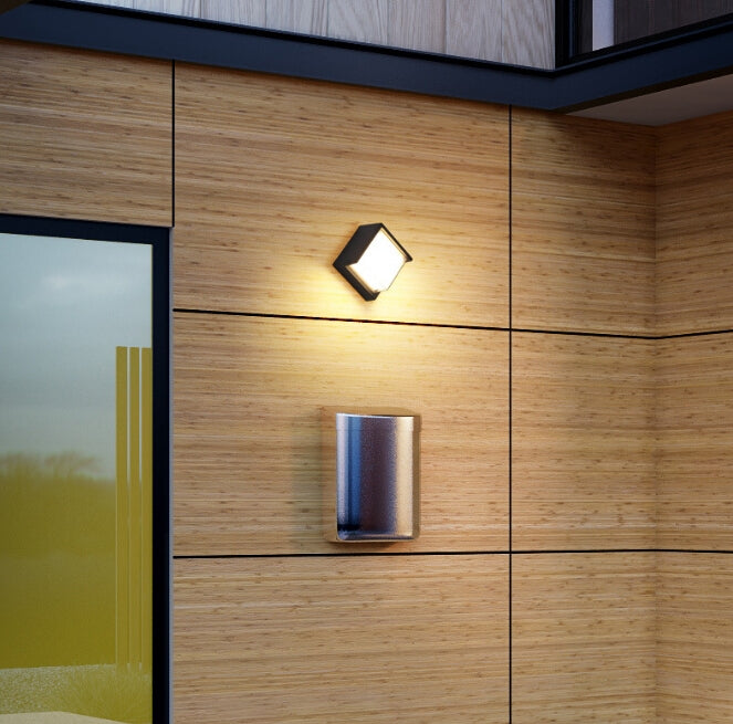 10W 3000K Patio Porch Garden Light Outdoor IP54 Waterproof LED Wall Lamp, 13cm Round Shape, 13cm Square Shape, 16cm Round Shape, 16cm Square Shape