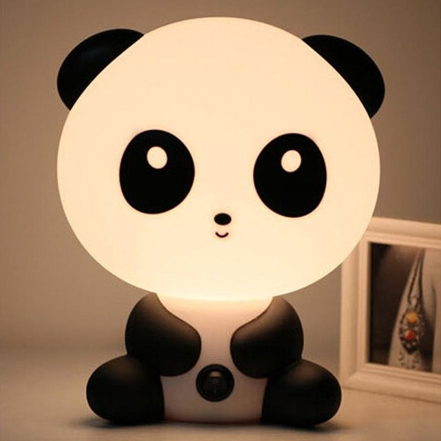 Baby Bedroom Lamps Night Light Cartoon Pets Pvc Plastic Sleep Led Kid Lamp Bulb, Panda US, Dog US, Panda EU, Dog EU, Rabbit US, Bear US, Bear EU, Rabbit EU, US, EU