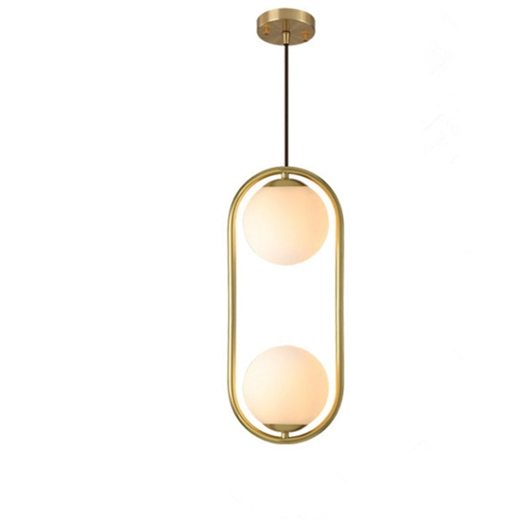 Restaurant Chandelier Single Head Creative Personality Simple Modern Copper Lamp, without Light Source  Round A1, with 5W Warm Light  Round A1, with 5W White Light  Round A1, with 5W Neutral Light  Round A1, with 5W Three-Color Light  Round A1         ...