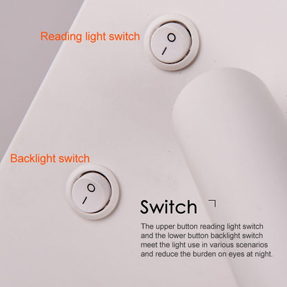 Wireless Wall Lamp USB 5V Charger Wall Lights Hotel Headboard Reading Lighting Spot Luminaire Lamp, Left