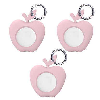 3pcs For AirTag 2nd Gen / AirTag 1st Gen Tracking Anti-Lost Locator Silicone Apple Version Case