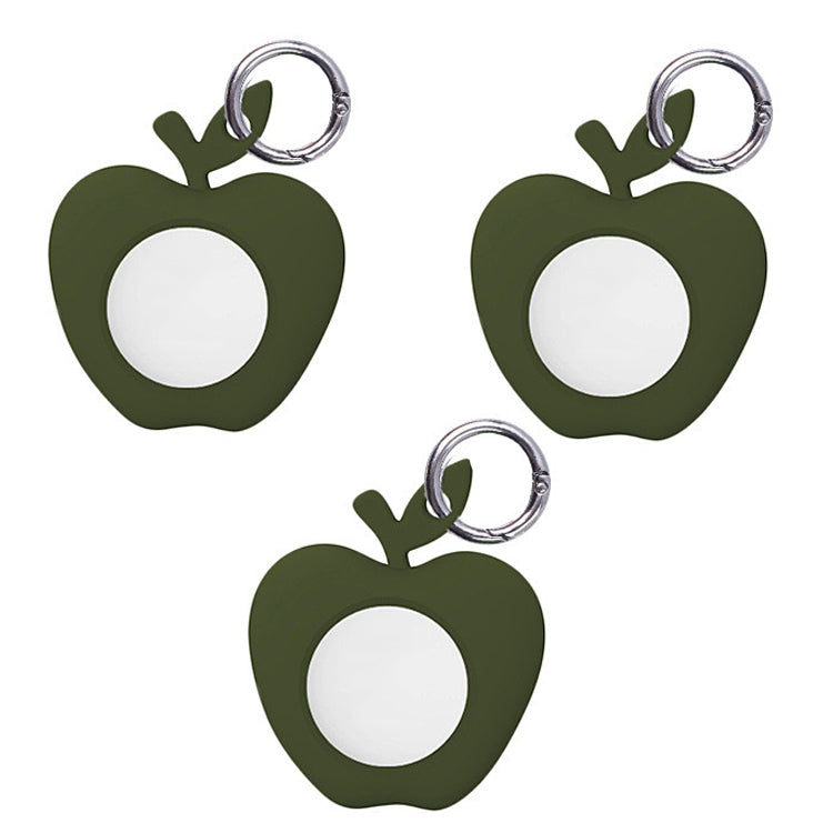 3pcs For AirTag 2nd Gen / AirTag 1st Gen Tracking Anti-Lost Locator Silicone Apple Version Case