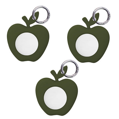 3pcs For AirTag 2nd Gen / AirTag 1st Gen Tracking Anti-Lost Locator Silicone Apple Version Case
