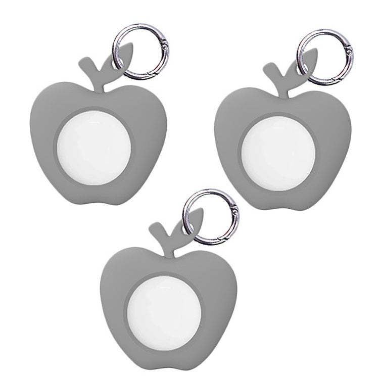 3pcs For AirTag 2nd Gen / AirTag 1st Gen Tracking Anti-Lost Locator Silicone Apple Version Case