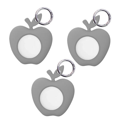 3pcs For AirTag 2nd Gen / AirTag 1st Gen Tracking Anti-Lost Locator Silicone Apple Version Case