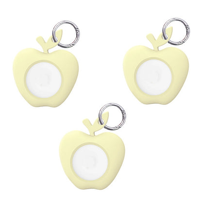 3pcs For AirTag 2nd Gen / AirTag 1st Gen Tracking Anti-Lost Locator Silicone Apple Version Case