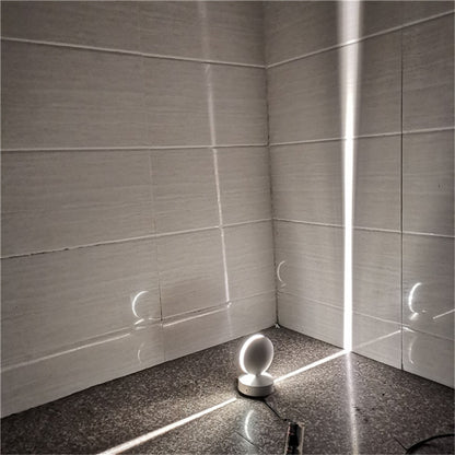 LED Door Frame Corridor Window Wall Spotlight, White, Black, Semicircle
