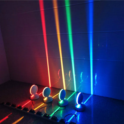 LED Door Frame Corridor Window Wall Spotlight, White, Black, Semicircle