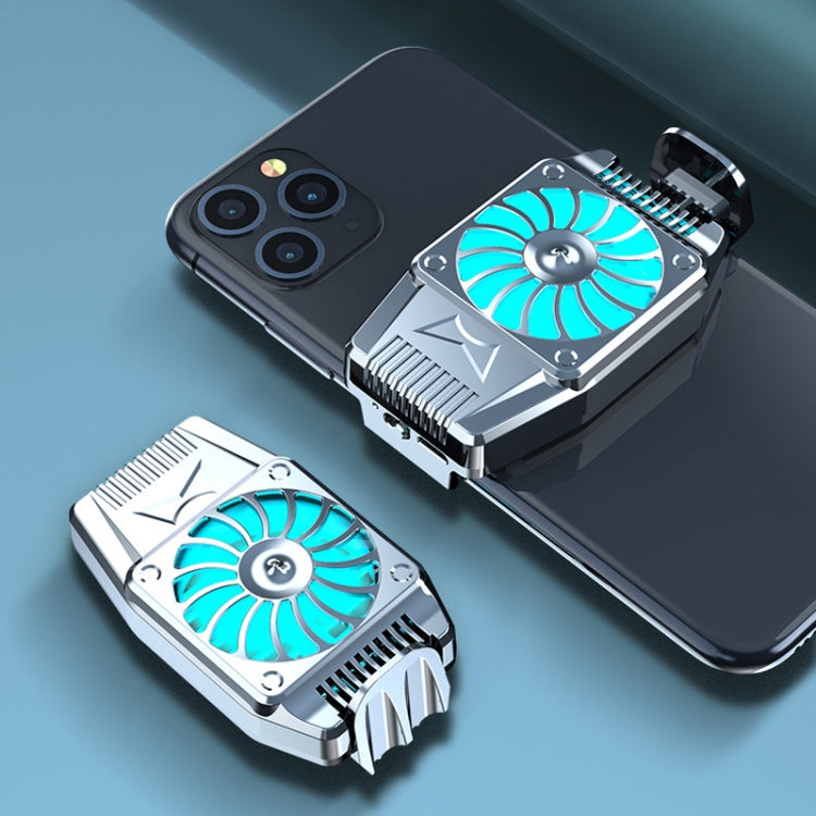 H15 Mobile Phone Radiator Semiconductor Rapid Cooling Portable Peripheral Cooling Mobile Phone Radiator, Plug-in Models, Battery Models